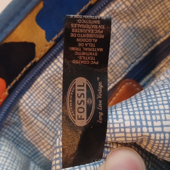 Fossil starburst coated canvas tote - Picture 9 of 14